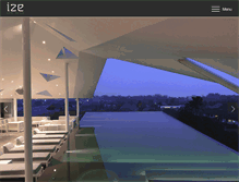 Tablet Screenshot of ize-seminyak.com